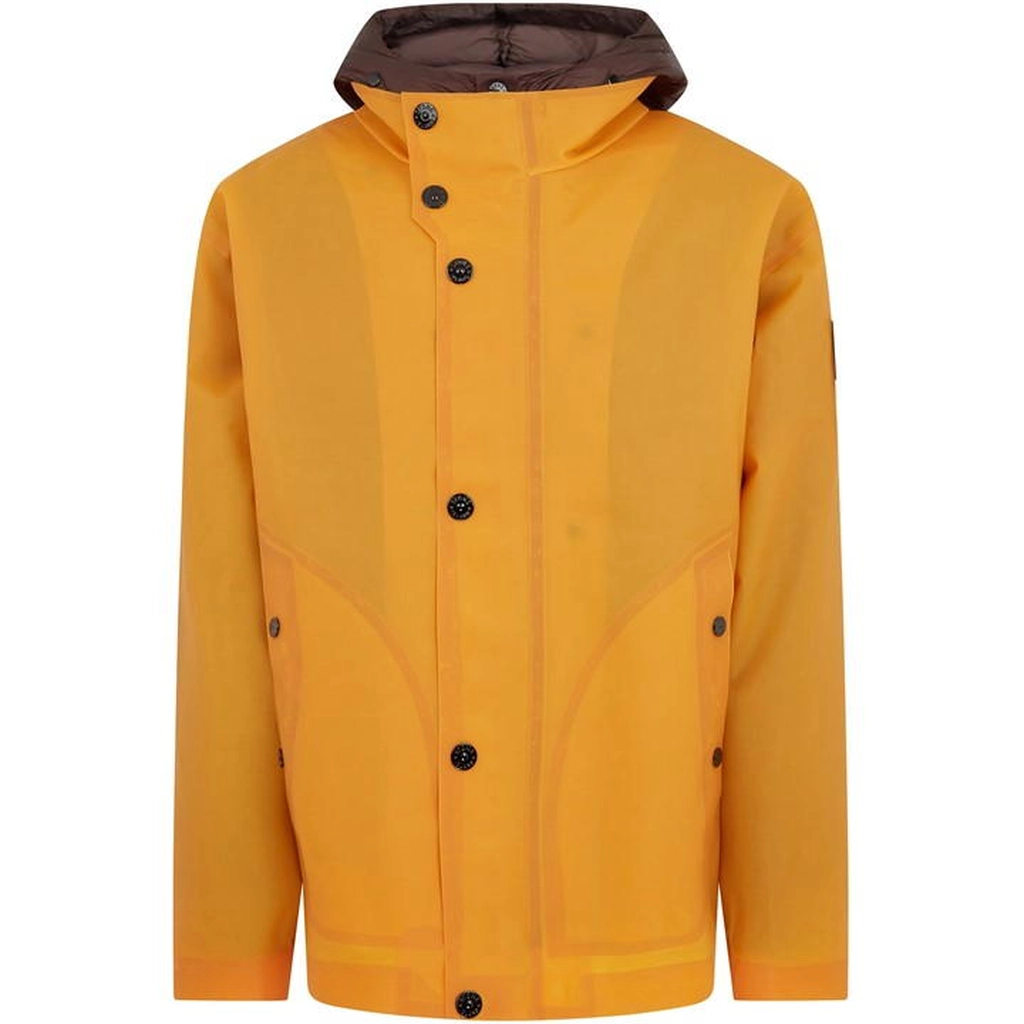 Stone Island Poly Strata Ice Jacket - Brown
